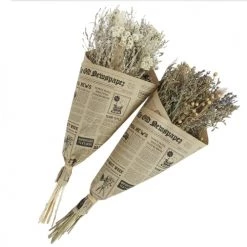 Meilleure affaire 🎁 Ligne Déco 2 Bouquets De Fleurs Séchées Composition Naturelle, H50cm 🧨