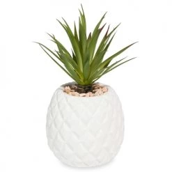 Vente flash 👏 Maisons Du Monde Fleurs Artificielles Et Bouquets Ananas Artificiel En Pot 🔥