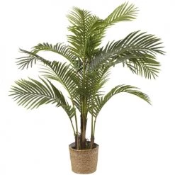 Nouveau 💯 Maisons Du Monde Plantes D'extérieur Artificielles Areca Artificiel En Pot ✔️