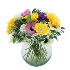 Tout neuf ⭐ Ligne Déco Décoration De Jardin Bouquet De Fleurs Artificielles Table Champêtre 36 Tiges H.30cm 🤩