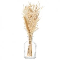 Tout neuf ✔️ Maisons Du Monde Bouquet De Fleurs Séchées Beiges - Lot De 2 ✔️