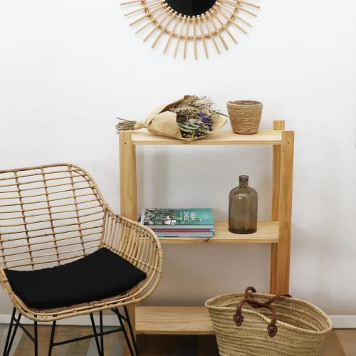 Tout neuf đ Ligne DĂ©co Bouquet De Fleurs SĂ©chĂ©es Papier Kraft 40cm đ â Image 5