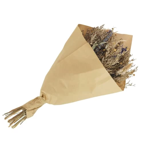 Tout neuf đ Ligne DĂ©co Bouquet De Fleurs SĂ©chĂ©es Papier Kraft 40cm đ