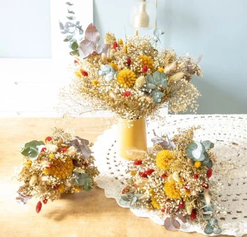 Meilleur prix ✔️ Réconciliation Végétale Bouquet De Fleurs Séchées Pauline S 😉 – Image 5