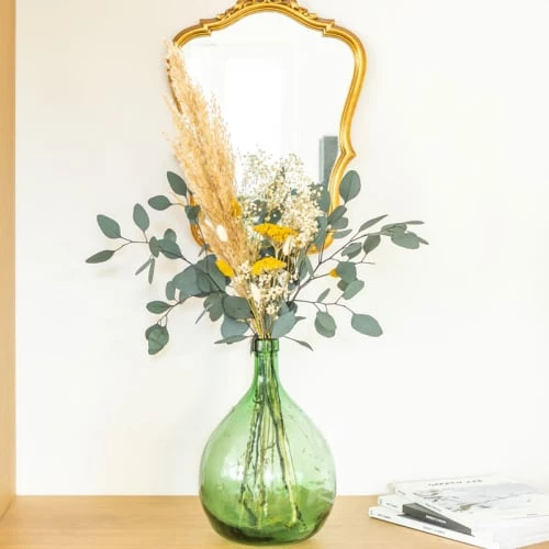 Top 10 đ„ RĂ©conciliation VĂ©gĂ©tale DĂ©coration De Jardin Bouquet De Fleurs SĂ©chĂ©es Pour Dame Jeanne Achillea Jaune đ§š â Image 4