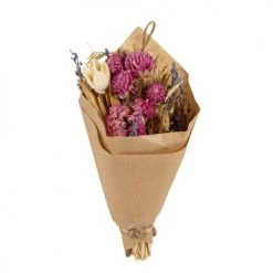 Tout neuf 👏 Maisons Du Monde Bouquet De Fleurs Séchées Rose Et Beige - Lot De 2 🥰