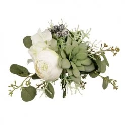 Tout neuf ⭐ Sia Deco Décoration De Jardin Bouquet De Renoncule Et D'Eucalyptus ⌛
