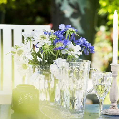 Coupon ❤️ Sia Deco Décoration De Jardin Bouquet De Scabiosa 🎁 – Image 2