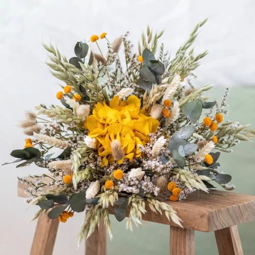 Remise 🧨 Flowrette Décoration De Jardin Bouquet Fleurs Séchées Ambroise L 👏 – Image 4