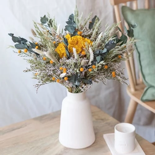 Remise 🧨 Flowrette Décoration De Jardin Bouquet Fleurs Séchées Ambroise L 👏 – Image 5