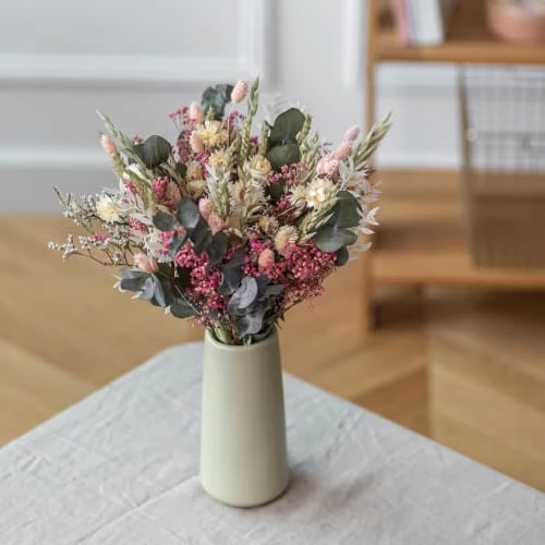 Nouveau 🌟 Flowrette Décoration De Jardin Bouquet Fleurs Séchées Antonin M 💯