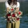 Coupon ⭐ Flowrette Décoration De Jardin Bouquet Fleurs Séchées Augustin L ✨