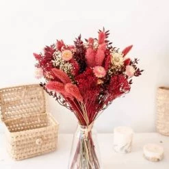 Remise 👍 Rosa Cadaqués Bouquet Fleurs Séchées Begur M 👏
