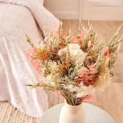 Remise ⌛ Flowrette Décoration De Jardin Bouquet Fleurs Séchées Edgar M ❤️