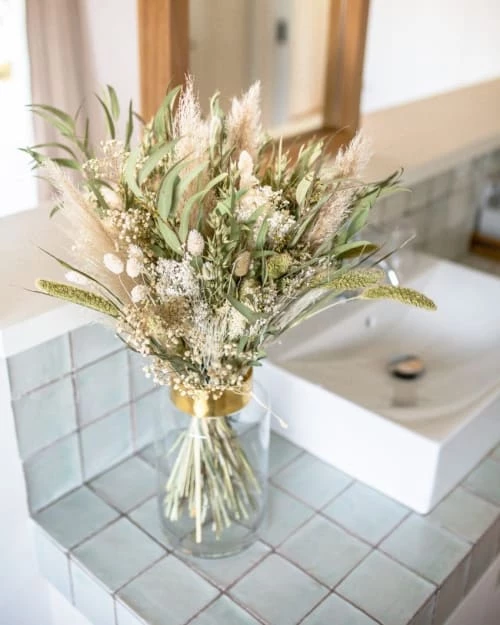 Remise 🔔 Rosa Cadaqués Bouquet Fleurs Séchées Port De La Selva L 👍 – Image 3