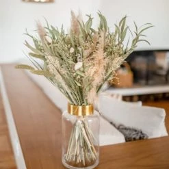 Nouveau 😍 Rosa Cadaqués Bouquet Fleurs Séchées Port De La Selva M 🎁