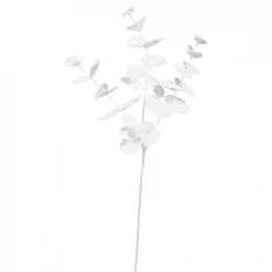 Meilleure vente 🎉 Maisons Du Monde Décorations à Poser De Noël Branche Artificielle Eucalyptus Blanc - Lot De 2 🔔