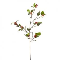 Acheter 😉 Sia Deco Décoration De Jardin Branche De Houx Noël 🎁