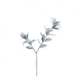 De gros 🤩 Sia Deco Décoration De Jardin Branche De Laurier Enneigé Noël H70 🎁