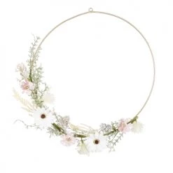 Les meilleures critiques de ⭐ Mica Decorations Décoration De Jardin Couronne De Fleurs Séchées Couleur Rose Clair D39 ✔️