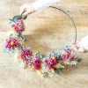 Les meilleures critiques de ⌛ Réconciliation Végétale Décoration De Jardin Couronne Murale De Fleurs Séchées Héloïse D20cm 🥰