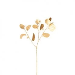 Coupon ✨ Sia Deco Décoration De Jardin Eucalyptus Doré H53 🥰