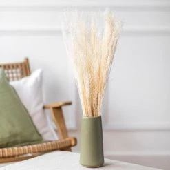 Bon marché ⌛ Flowrette Décoration De Jardin Fleurs Séchées Herbes Beiges 😀