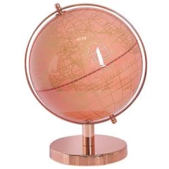 Sortie 🎁 Beliani Globes Globe Rose H28cm ✨