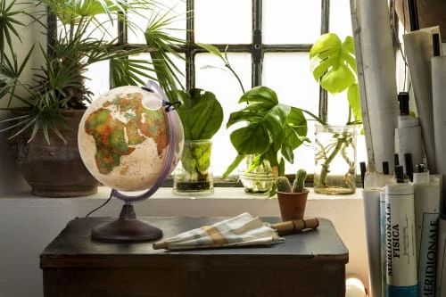 Coupon 🤩 Nova Rico Globes Globe Terrestre 30 Cm Lumineux Textes En Français 🎁 – Image 5