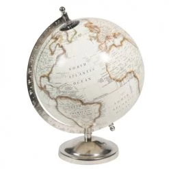 Meilleure vente 💯 Maisons Du Monde Globes Globe Terrestre Carte Du Monde Beige 🧨