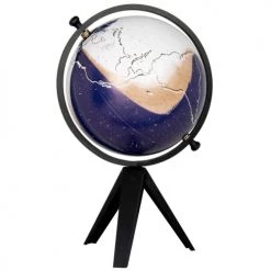 Budget 🤩 Maisons Du Monde Globes Globe Terrestre Carte Du Monde Trépied En Métal Noir 😀