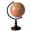 Grosses soldes ⭐ Wadiga Globes Globe Terrestre Rose Saumon Base Noire D20cm 🧨