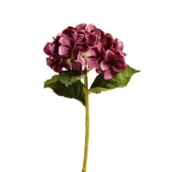 Nouveau 👏 Sia Deco Décoration De Jardin Hortensia Artificiel Violetta 🎉