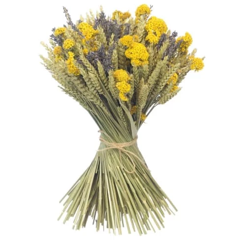 De gros 😉 Naturalys Décoration De Jardin Kit Création Bouquet Fleurs Séchées Diy Jaune 🎁