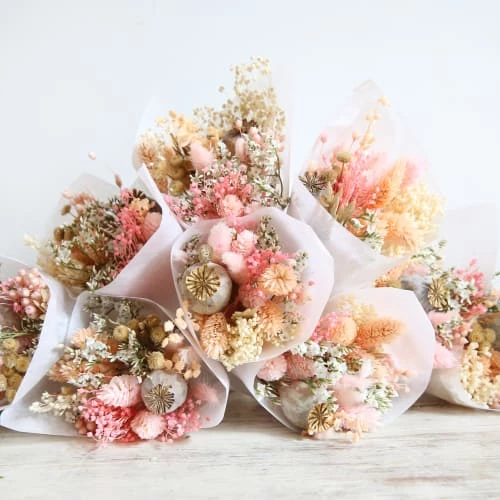 Le moins cher 👍 Origine Atelier Floral Fleurs Séchées Kit DIY Globe Fleurs Séchées Tendresse ❤️ – Image 4