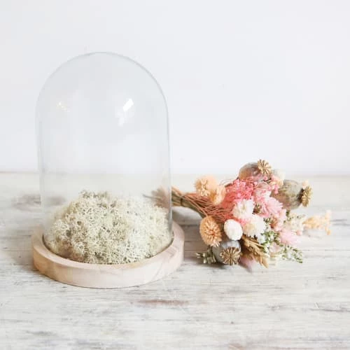 Le moins cher 👍 Origine Atelier Floral Fleurs Séchées Kit DIY Globe Fleurs Séchées Tendresse ❤️ – Image 5