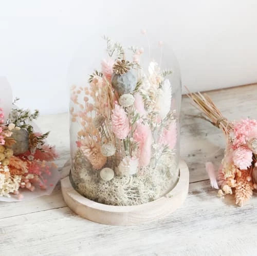 Le moins cher 👍 Origine Atelier Floral Fleurs Séchées Kit DIY Globe Fleurs Séchées Tendresse ❤️