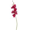 Budget 🌟 Maisons Du Monde Fleurs Artificielles Et Bouquets Orchidée Artificielle Rouge - Lot De 4 🛒