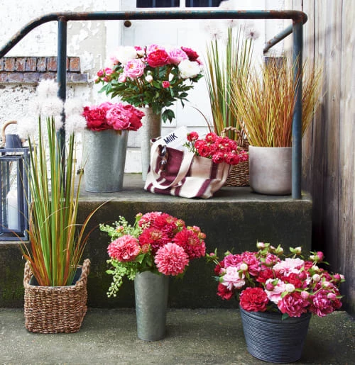 Sortie 🧨 Sia Deco Décoration De Jardin Pivoine Artificielle Jardin H85cm ✔️ – Image 2