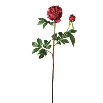 Promo 🎁 Sia Deco Décoration De Jardin Pivoine Artificielle Jardin H85cm ⭐ – Image 4