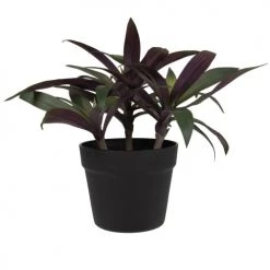 Meilleure affaire 🛒 Maisons Du Monde Fleurs Artificielles Et Bouquets Plante Artificielle Et Pot Noir ⭐