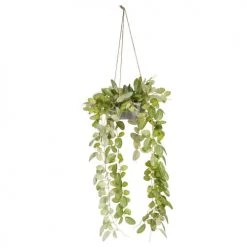 Promo 🎁 Maisons Du Monde Fleurs Artificielles Et Bouquets Plante Artificielle Suspendue 😀