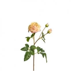Vente flash 🎁 Sia Deco Décoration De Jardin Rose Artificielle Agathe H55cm 🎉