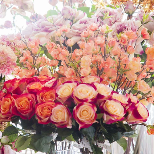 Bon marché 🥰 Sia Deco Décoration De Jardin Rose Artificielle Diane H53cm ❤️ – Image 4