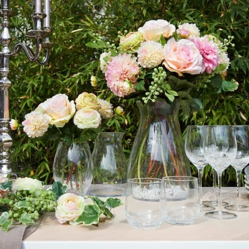 Promo 🔔 Sia Deco Décoration De Jardin Rose Artificielle Sarah H57cm 👏 – Image 3