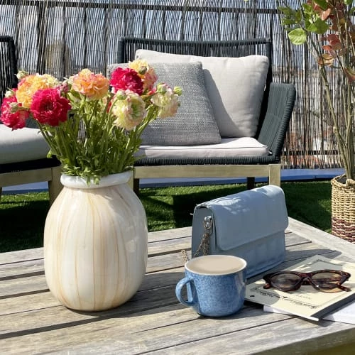 Promo 💯 Sia Deco Décoration De Jardin Set De 12 Renoncules 💯 – Image 2