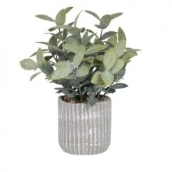 Meilleure vente 🛒 Maisons Du Monde Fleurs Artificielles Et Bouquets Succulente Artificielle Et Pot Noir 🤩