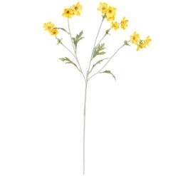 Top 10 ⌛ Maisons Du Monde Fleurs Artificielles Et Bouquets Tige De Fleurs Artificielles Jaunes - Lot De 4 🔔